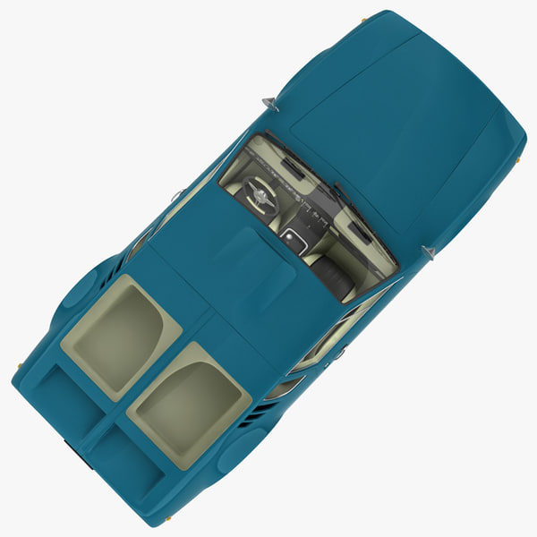 3d model tomaso mangusta - De Tomaso Mangusta by 3d_molier