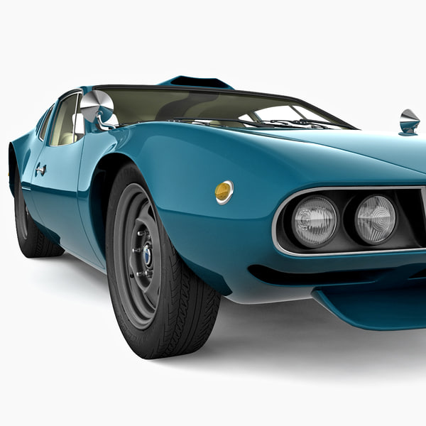 3d model tomaso mangusta - De Tomaso Mangusta by 3d_molier