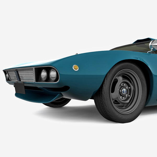 3d model tomaso mangusta - De Tomaso Mangusta by 3d_molier