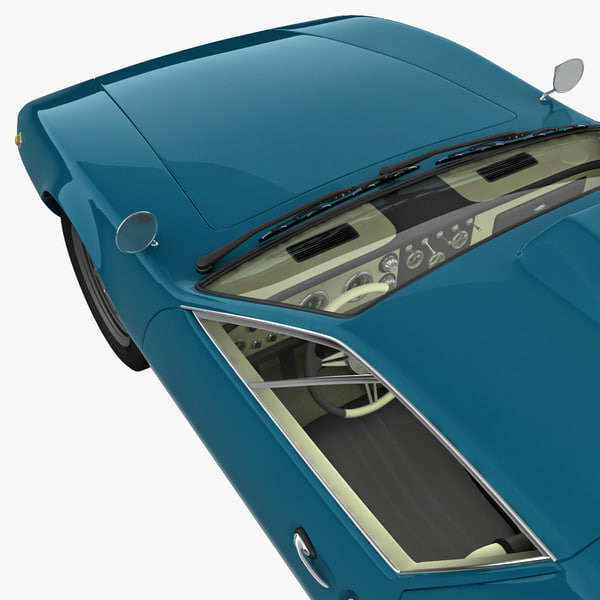3d model tomaso mangusta - De Tomaso Mangusta by 3d_molier