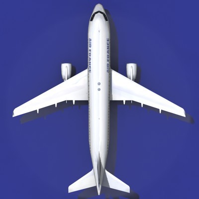 airplane a320 3d model - Comercial Airplanes by NONECG