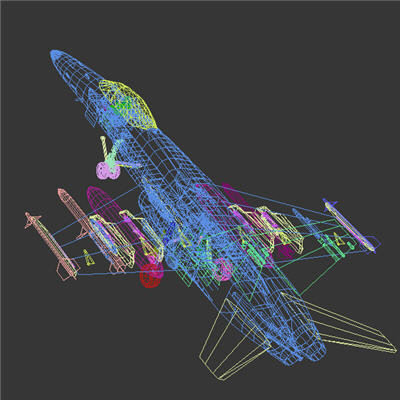 f18 combat fighter 3d model - Pack - Combat Aircrafts... by NONECG
