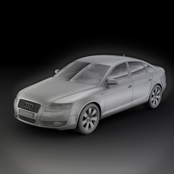 3d audi a6 c6 4f - Audi A6 C6 4F by RTEwork