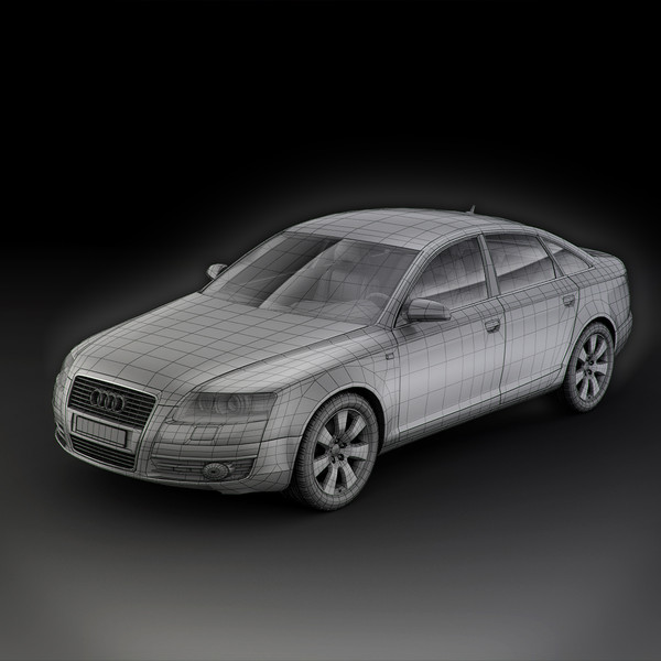 3d audi a6 c6 4f - Audi A6 C6 4F by RTEwork