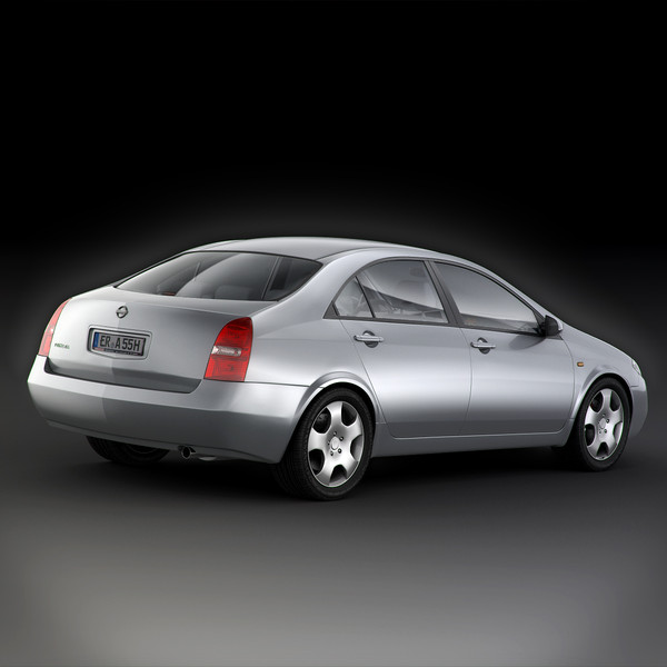 3d model nissan primera p12 sedan - Nissan Primera P12 Sedan by RTEwork