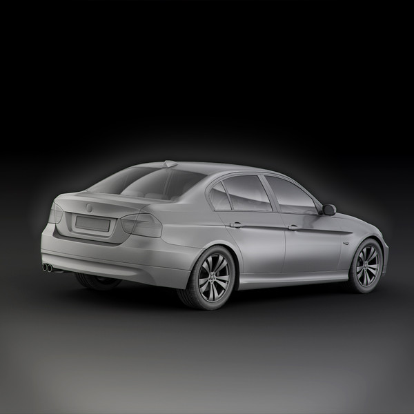 3ds max bmw 3 series e90 - BMW 3 Series e90 sedan by RTEwork