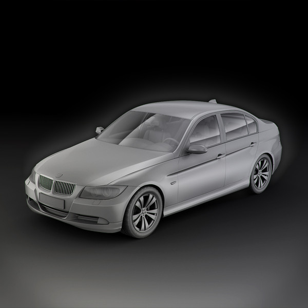 3ds max bmw 3 series e90 - BMW 3 Series e90 sedan by RTEwork