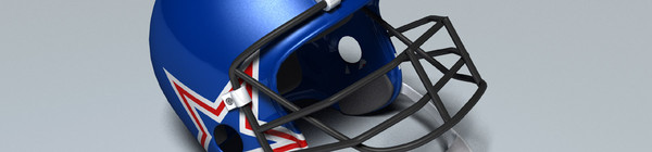 3ds max american football - DOSCH 3D - American Football by Dosch Design