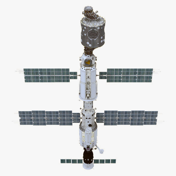 max international space station iss - International Space Station ISS 2000 by 3d_molier