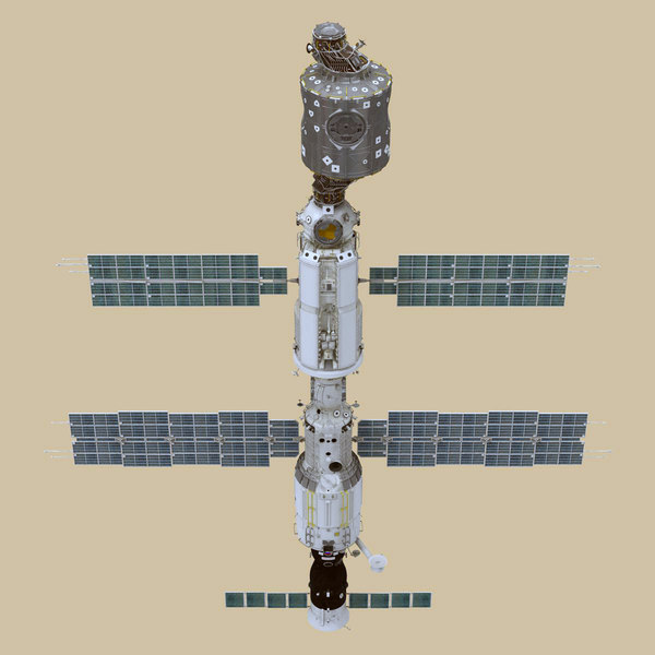 max international space station iss - International Space Station ISS 2000 by 3d_molier