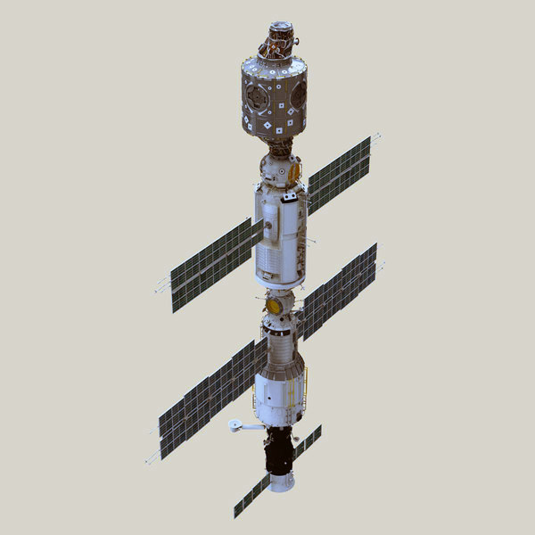 max international space station iss - International Space Station ISS 2000 by 3d_molier