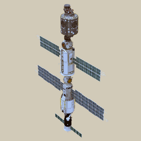 max international space station iss - International Space Station ISS 2000 by 3d_molier