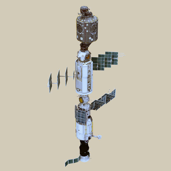 max international space station iss - International Space Station ISS 2000 by 3d_molier