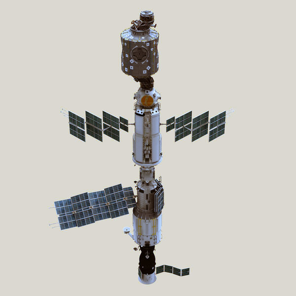 max international space station iss - International Space Station ISS 2000 by 3d_molier