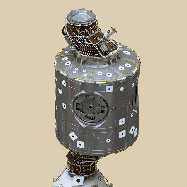 max international space station iss - International Space Station ISS 2000 by 3d_molier
