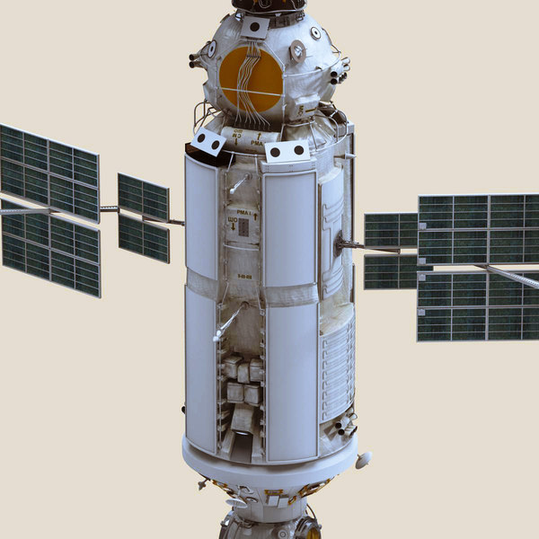 max international space station iss - International Space Station ISS 2000 by 3d_molier