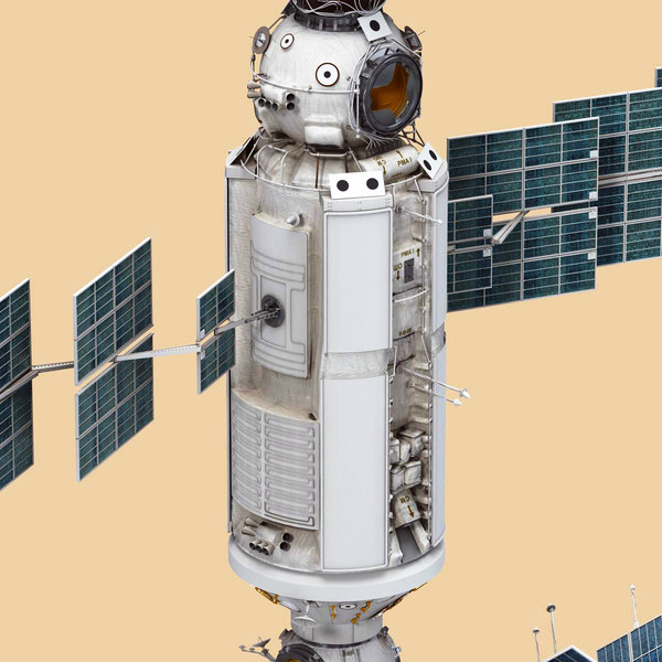 max international space station iss - International Space Station ISS 2000 by 3d_molier