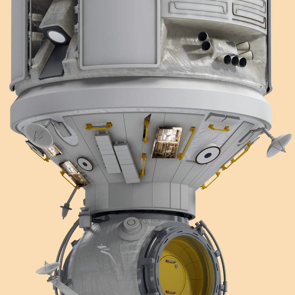 max international space station iss - International Space Station ISS 2000 by 3d_molier