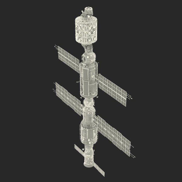 max international space station iss - International Space Station ISS 2000 by 3d_molier