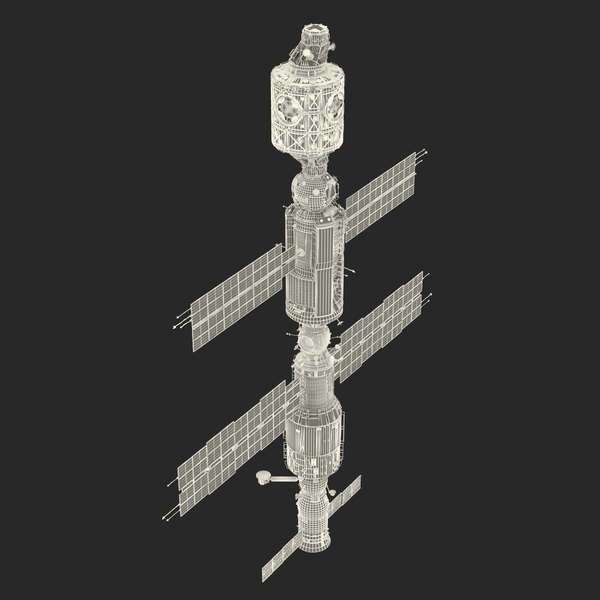 max international space station iss - International Space Station ISS 2000 by 3d_molier