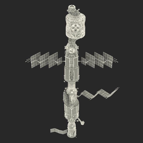 max international space station iss - International Space Station ISS 2000 by 3d_molier