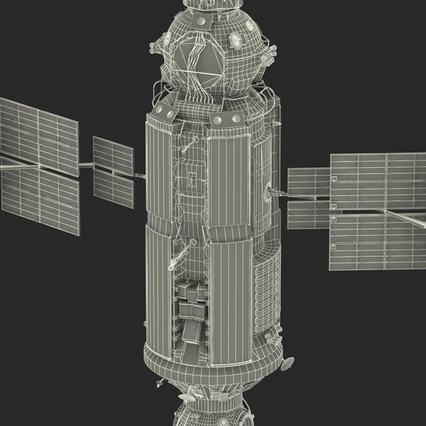 max international space station iss - International Space Station ISS 2000 by 3d_molier