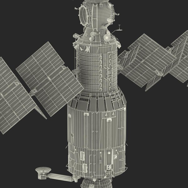max international space station iss - International Space Station ISS 2000 by 3d_molier