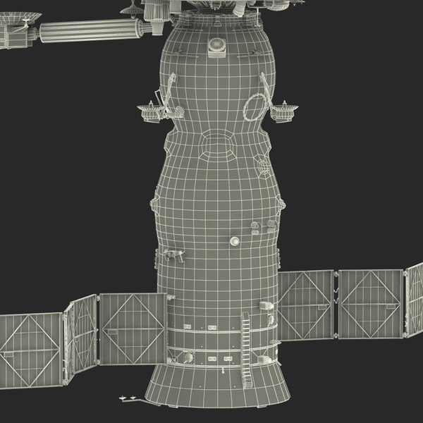 max international space station iss - International Space Station ISS 2000 by 3d_molier