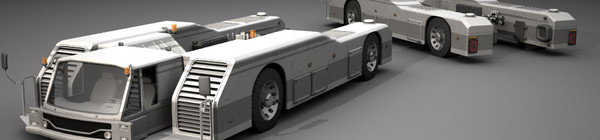 maya vehicles airport - DOSCH 3D - Airport Vehicles by Dosch Design