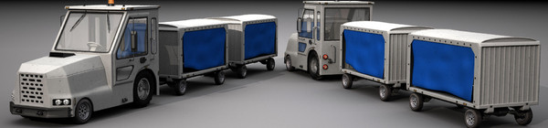 maya vehicles airport - DOSCH 3D - Airport Vehicles by Dosch Design