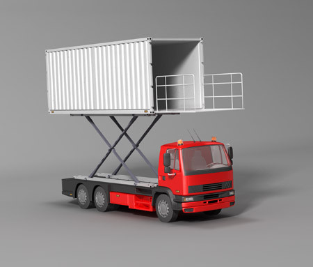 maya vehicles airport - DOSCH 3D - Airport Vehicles by Dosch Design