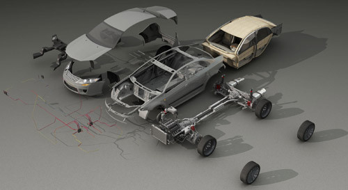 3d car 3d: details v2 - DOSCH 3D: Car Details V2... by Dosch Design
