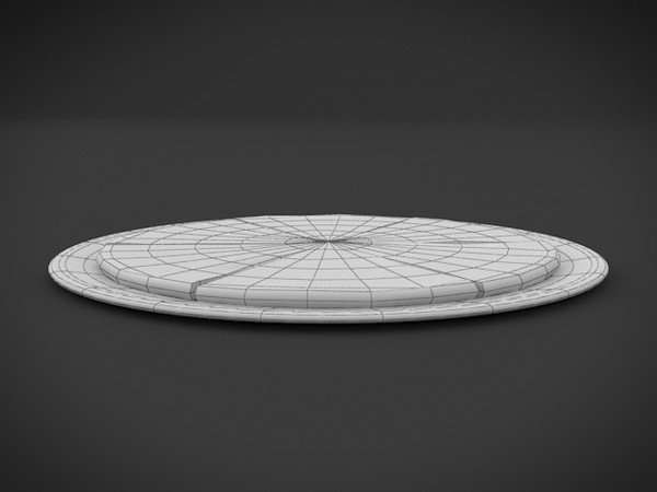 pizza materials party 3d model - pizza by denisVFX