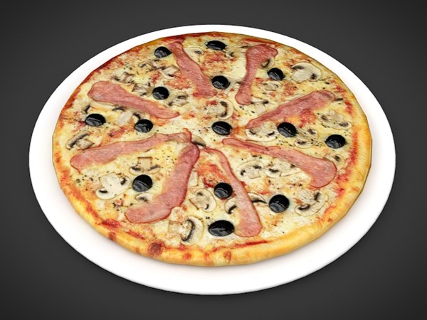 pizza materials party max - pizza by denisVFX