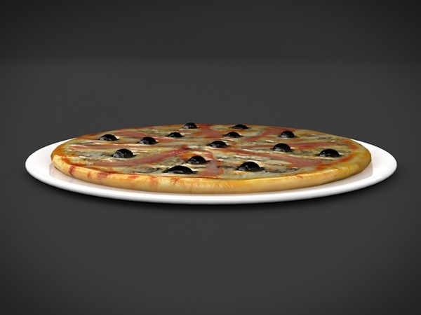 pizza materials party max - pizza by denisVFX