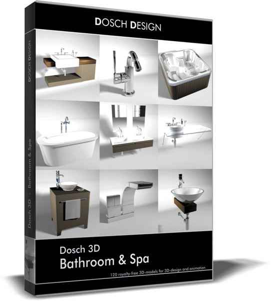 3ds max 3d: bathroom spa - DOSCH 3D: Bathroom & Spa by Dosch Design