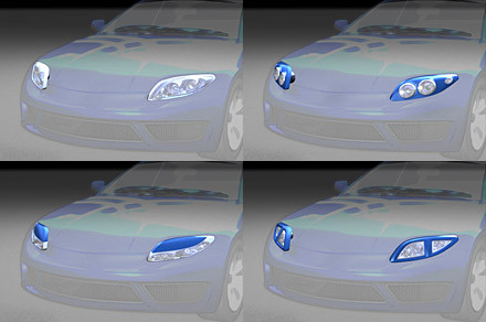 design car 3d: kit 3d model - DOSCH 3D: Car Design Kit by Dosch Design