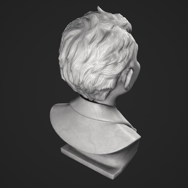 decorative bust alfred e 3d model - Alfred E. Neuman Bust by clay master