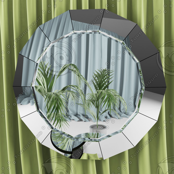 3d model mirror prada - Mirror PRADA by Magic_OSS
