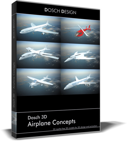 airplanes - max - DOSCH 3D - Airplane Concepts by Dosch Design