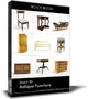 3d antique furniture dosch model