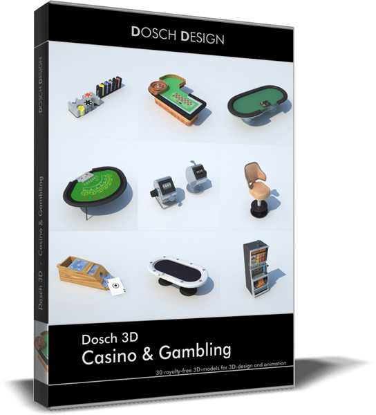 3d model casinos gambling - DOSCH 3D Casino & Gambling by Dosch Design