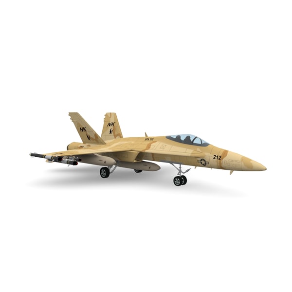 f a-18 hornet fighter jet 3d fbx - F/A-18 Super Hornet Desert by AcharyaD