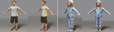 maya babies children teens dosch - DOSCH 3D - Children & Teens by Dosch Design