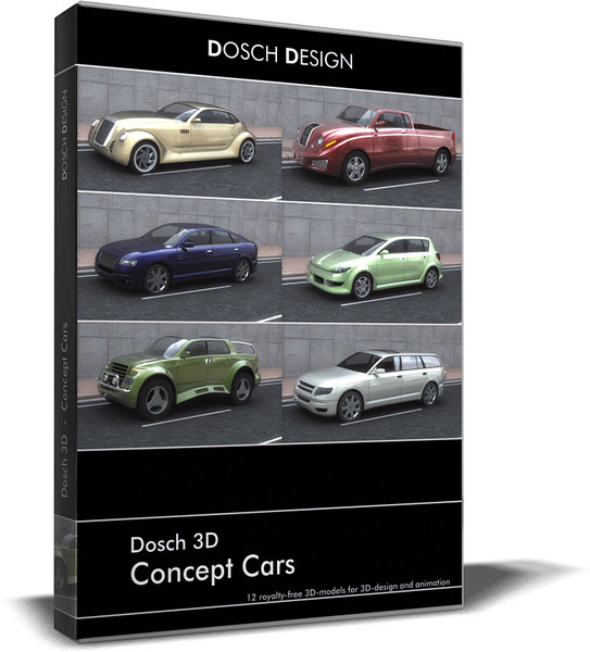 3d concept cars model - DOSCH 3D - Concept Cars by Dosch Design