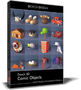comic objects dosch 3d max