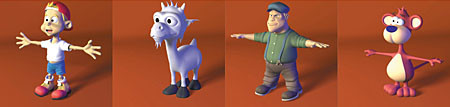 comic characters v2 3d model - DOSCH 3D - Comic Characters V2 by Dosch Design
