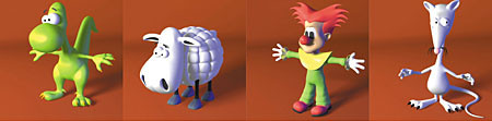comic characters v2 3d model - DOSCH 3D - Comic Characters V2 by Dosch Design