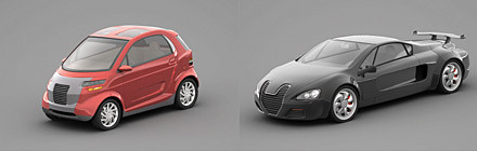 concept cars 3ds - DOSCH 3D - Concept Cars 2007 by Dosch Design