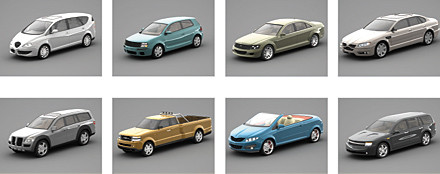 concept cars 3ds - DOSCH 3D - Concept Cars 2007 by Dosch Design
